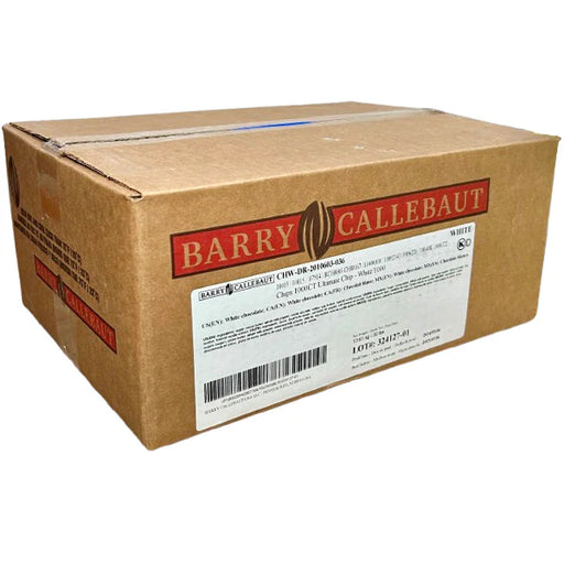 Barry Callebaut - Ultimate White Chocolate Chips 1000 Count - 30 Lbs