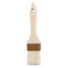 Winco - Pastry Brush with Plastic Ferrule 2" Flat - Each
