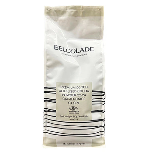 Belcolade - Premium Dutch Cocoa Powder 22/24 - 2 x 3 Kg