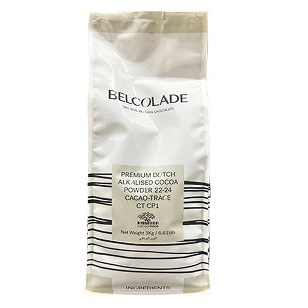 Belcolade - Premium Dutch Cocoa Powder 22/24 - 3 Kg