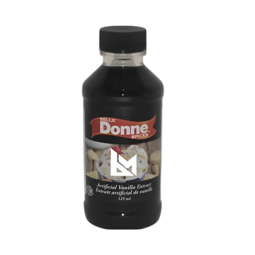 Belle Donne Artificial Vanilla Extract Dark 125 ml - Bulk Mart