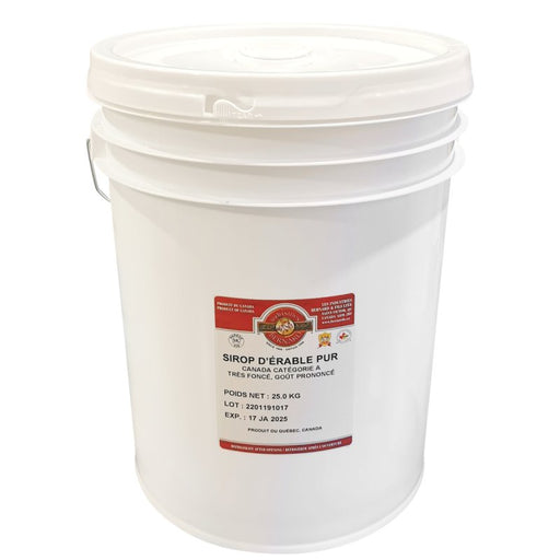 Bernard Pure Canada Grade A Very Dark Maple Syrup - 18.9 L