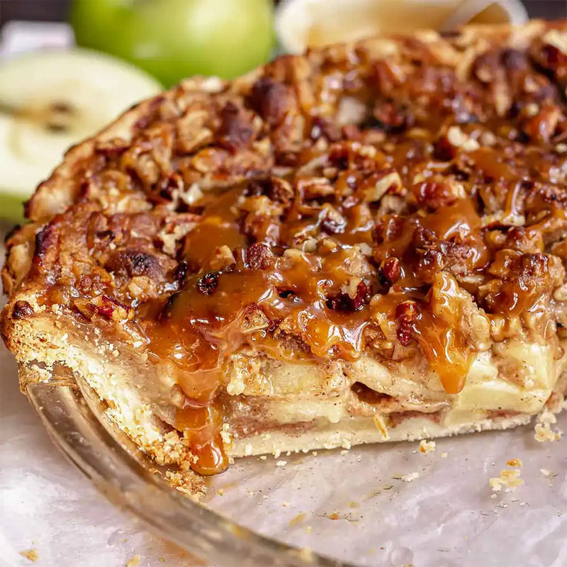 Apple Valley - 8" Unbaked Caramel Apple Pie - Each