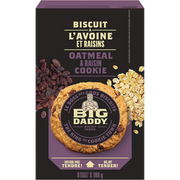 Big Daddy - Oatmeal & Raisins Cookies - 8 x 100g