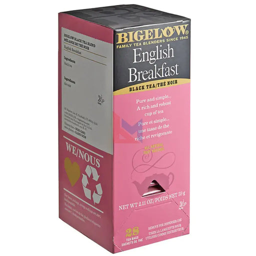 Bigelow - English Breakfast Tea Bags - 28/Box