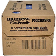 Bigelow - English Teatime Black Tea - 6 x 28 Ct