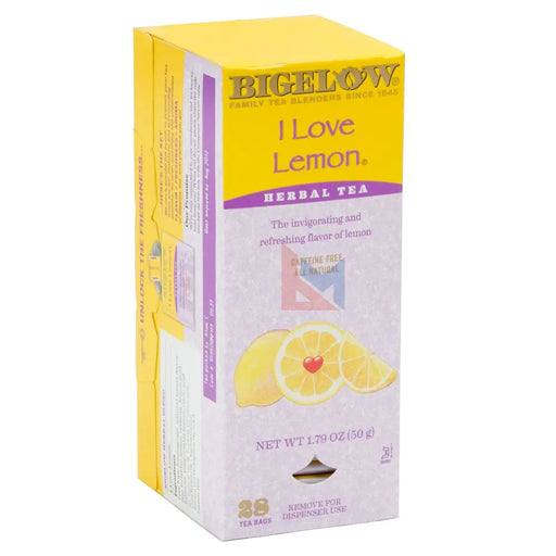 Bigelow - I Love Lemon Herbal Tea Bags - 28/Box