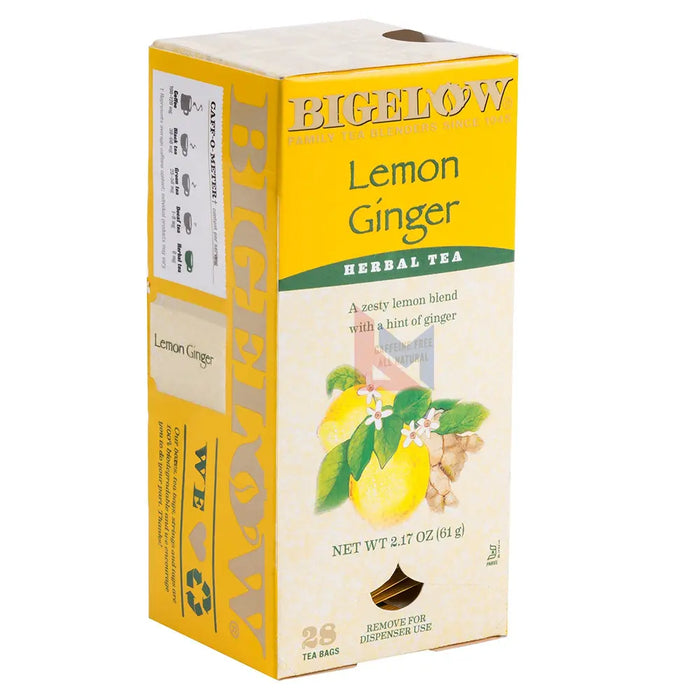 Bigelow - Lemon Ginger Herbal Tea Bags