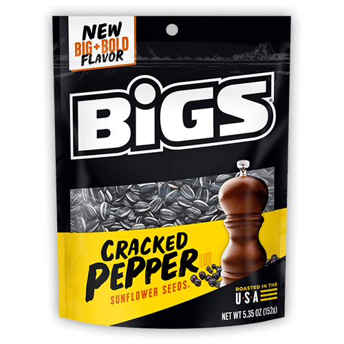 Bigs - Cracked Pepper Sunflower Seeds - 152g