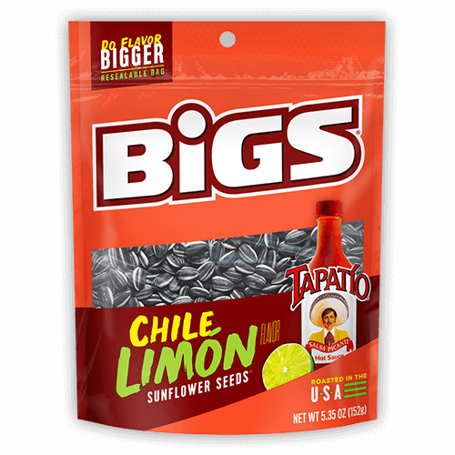 Bigs - Chile Limon Sunflower Seeds - 12 x 152g