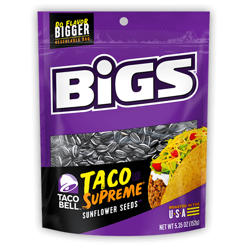 Bigs - Taco Supreme Sunflower Seeds - 152g