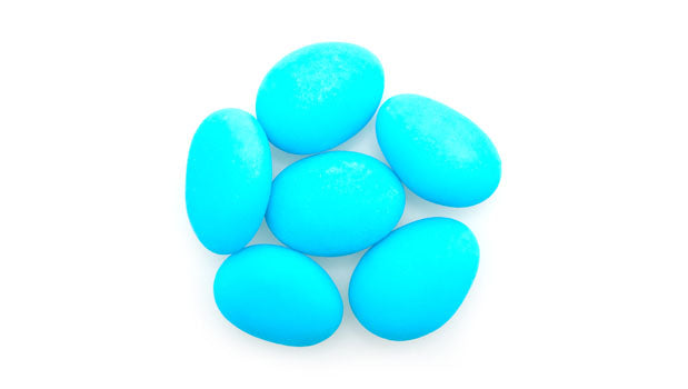 Blue Confetti Almonds, Whole Almonds In Blue Candy Coating - 10 Lbs