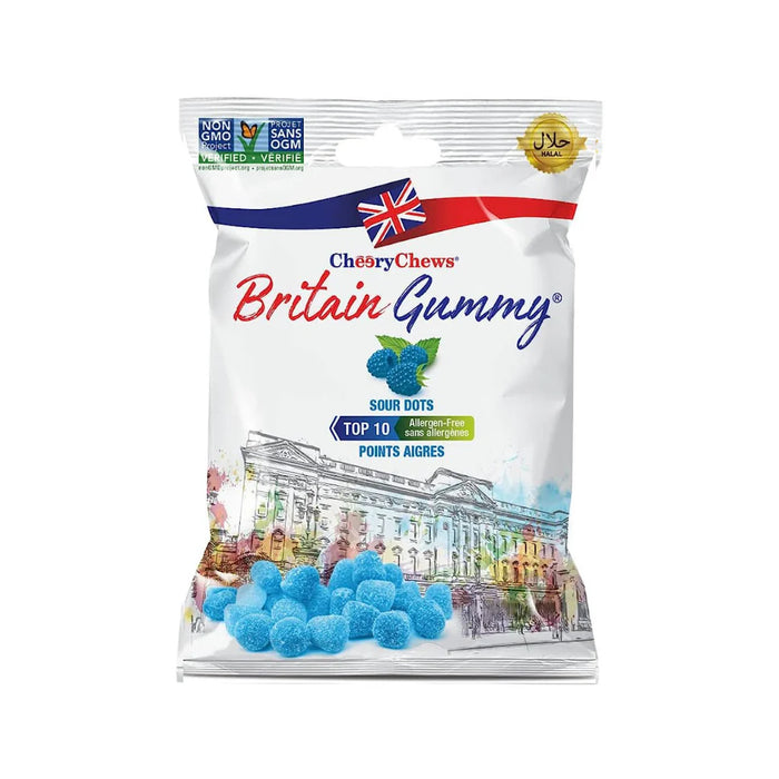 Britain Gummy Sour Dots 80g