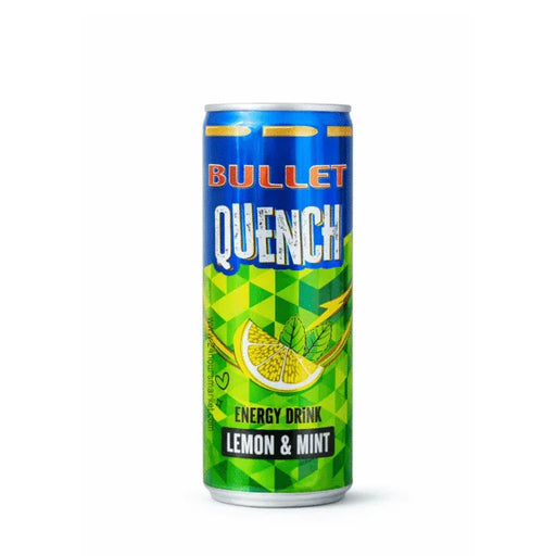 Bullet - Quench Lemon Mint Energy Drink - 4 x 250 ml