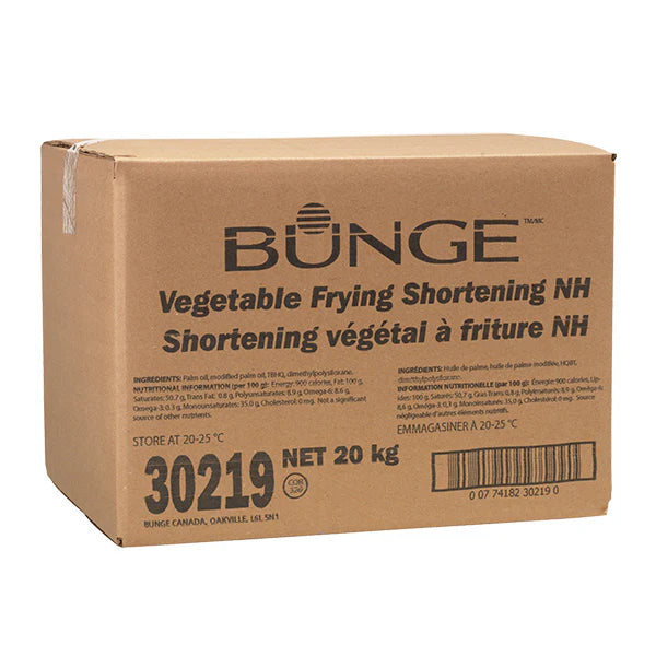 Bunge - Vegetable Frying Shortening NH 30219 - 20 Kg