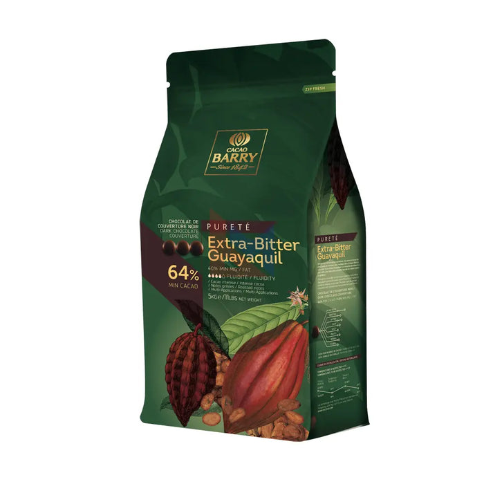 Cacao Barry - 64% Extra-Bitter Guayaquil - 5 Kg