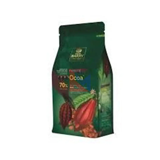 Cacao Barry - Ocoa 70% Pur Noir Chocolate - 5 Kg