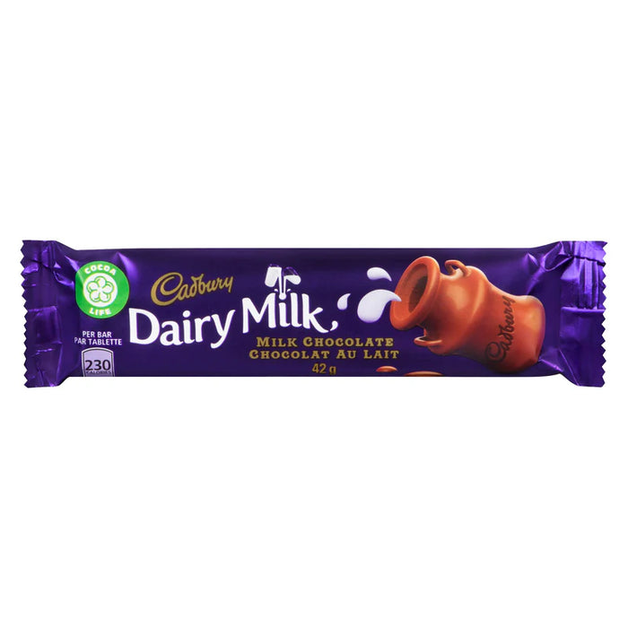 Cadbury - Dairy Milk Chocolate Bar - 24 x 42g