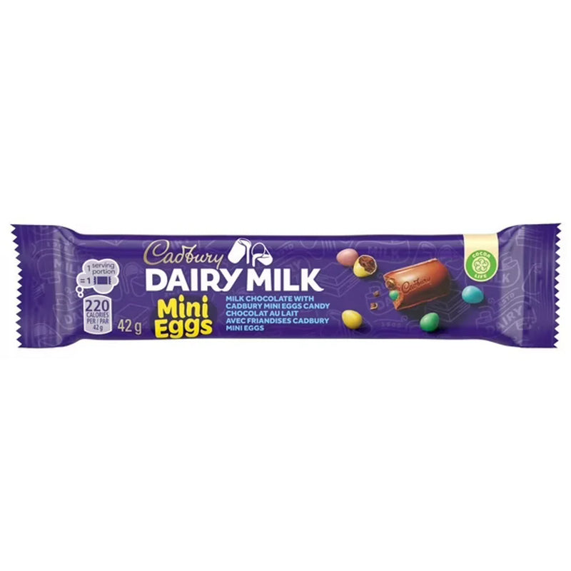 Cadbury - Dairy Milk Mini Eggs Chocolate Bar - 24 x 42g