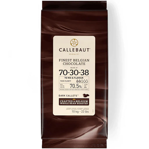 Callebaut - 70-30-38 Dark Chocolate Callets 70% - 2 x 10 Kg