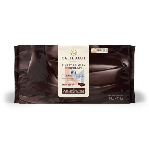 Callebaut - 811 Dark Chocolate Block 54.5% - 5 x 5 Kg