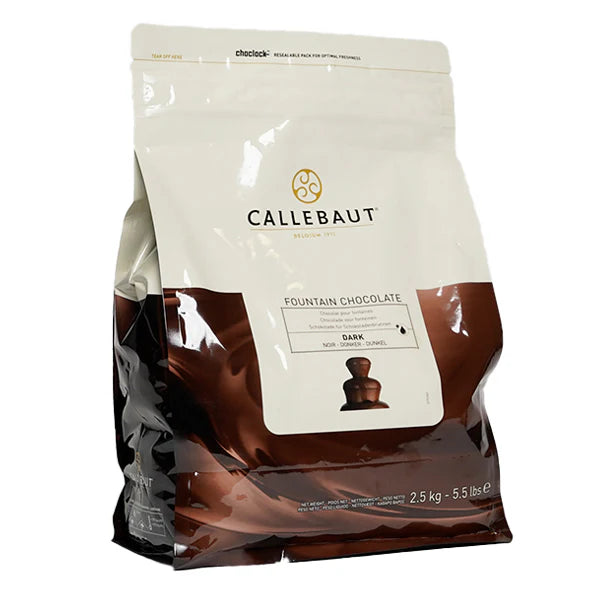 Callebaut - Fountain Dark Chocolate Callets - 2.5 Kg