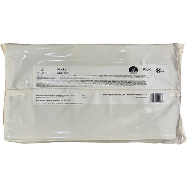 Callebaut - Gianduja Milk Chocolate With Hazelnut Block - 5 Kg