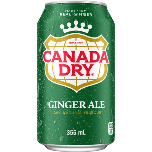 Canada Dry - Ginger Ale Can - 24 x 355 ml / Pack