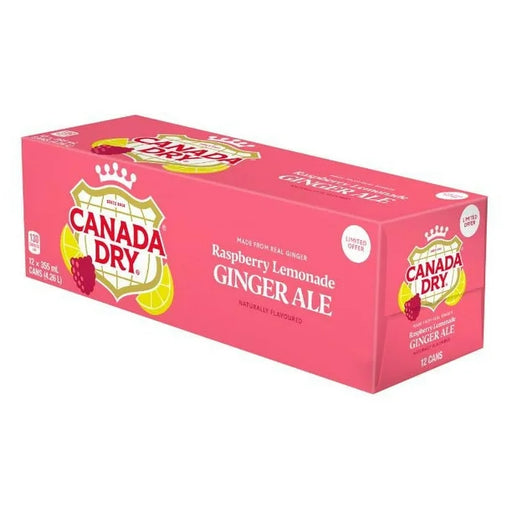 Canada Dry - Raspberry Lemonade - 12 x 355 ml