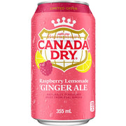 Canada Dry - Raspberry Lemonade - 12 x 355 ml
