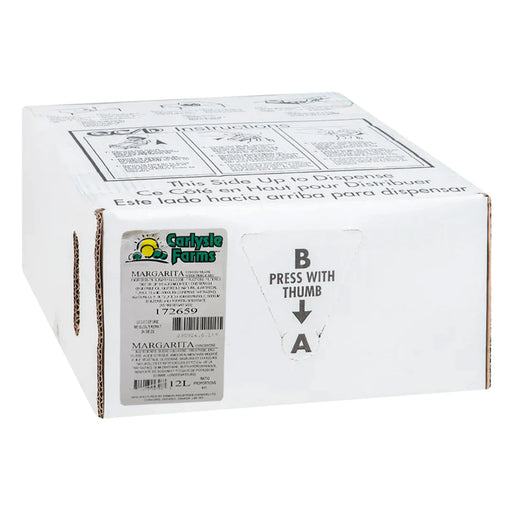 Carlisle Farms - Margarita Bib Fountain Syrup - 12 L