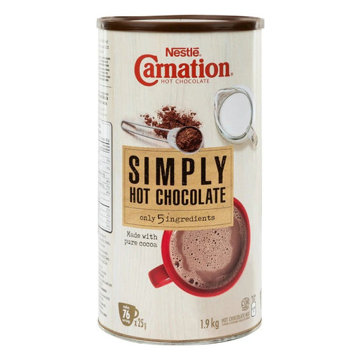 Carnation Simply 5 Hot Chocolate - 1.9 kg