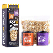 Carnival Classics Popcorn Gift Set, Kernels & 2 seasonings Set - 213g