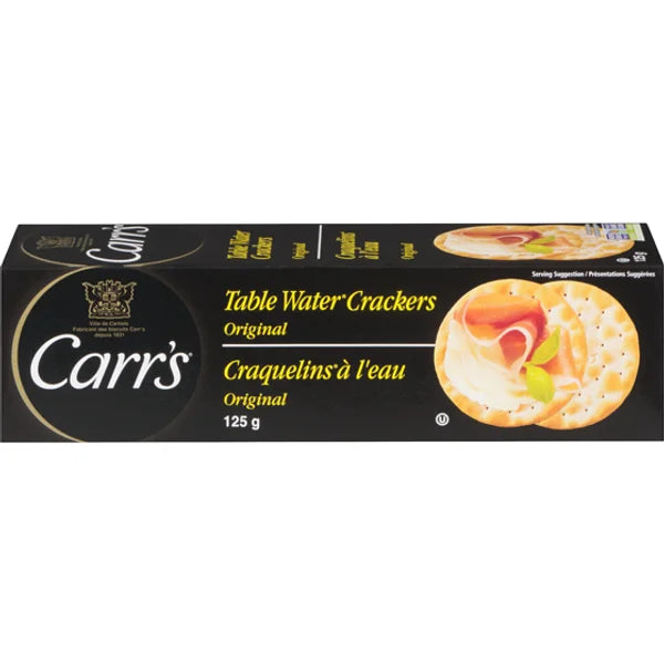 Carr's - Table Water Crackers - 3 x 125g