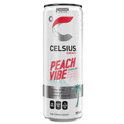 Celsius - Sparkling Peach Energy Drink - 12 x 355 ml