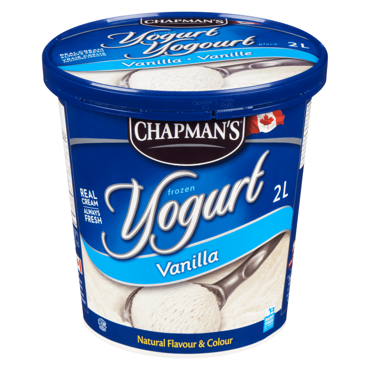 Chapman's Vanilla Frozen Yogurt 2 L