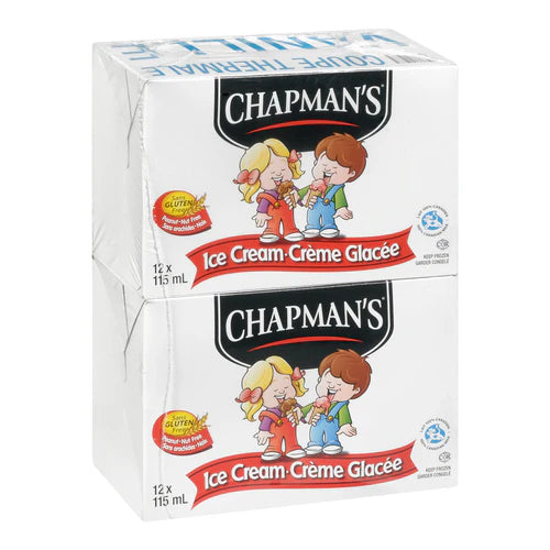 Chapman's - Vanilla Sundae Cups - 24 x 115 ml