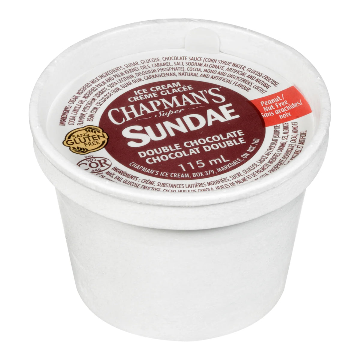 Cholate Sundai Double Chocolate Ice Cream Sundae Cups 24 x 115 ml — Bulk Mart