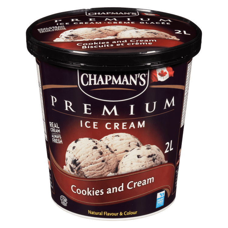 Premium Cookies And Cream Ice Cream - 2 L