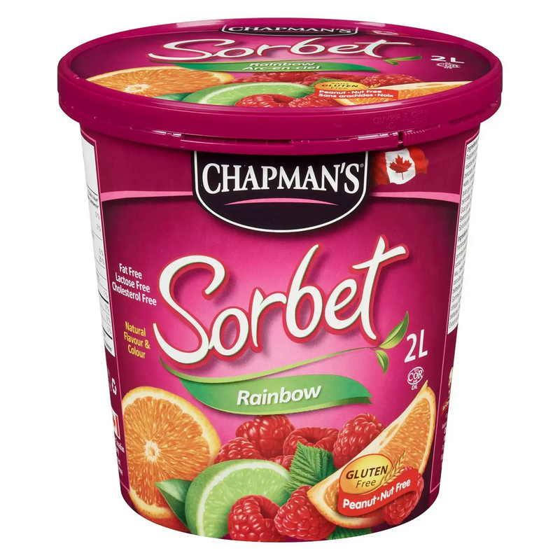 Chapman's Rainbow Sorbet 2 L