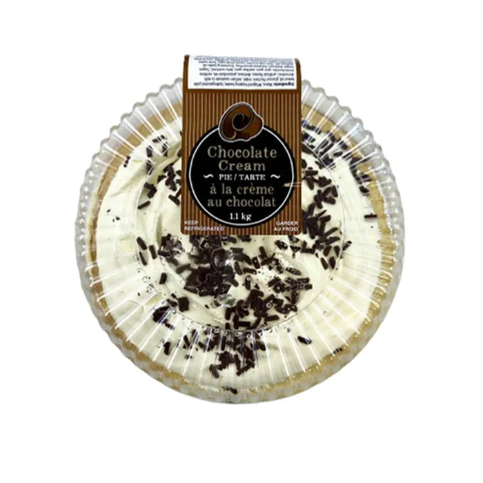 Apple Valley - 10" Chocolate Cream Pie Thaw & Serve - Each