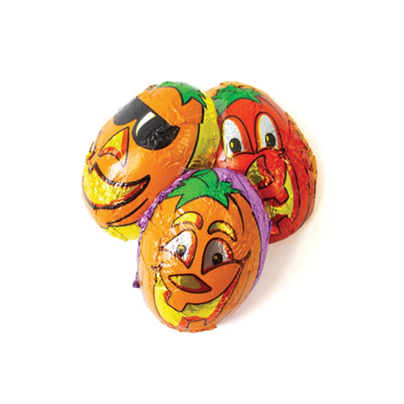 Chocolate Pumpkin Pals (Half Egg-Shaped)