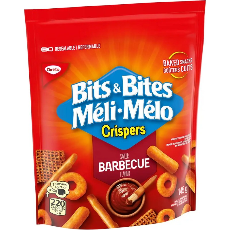 Christie Crispers Bits & Bites BBQ 145g