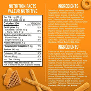 Christie - Crispers Bits & Bites Cheddar Snack & Cracker Mix - 3 x 145g