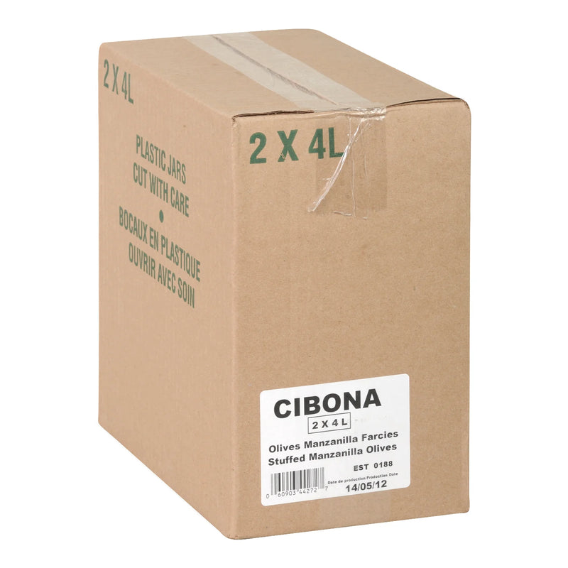 Cibona - Stuffed Manzanilla Olives - 2 x 4 L