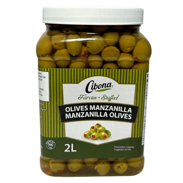 Cibona - Stuffed Manzanilla Olives - 6 x 2 L