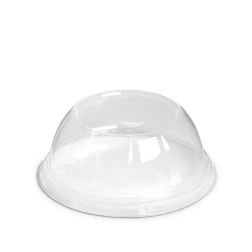 DURA - Clear Dome Lids No Hole For 6, 8, 10, 12 Oz - 50 / Pack