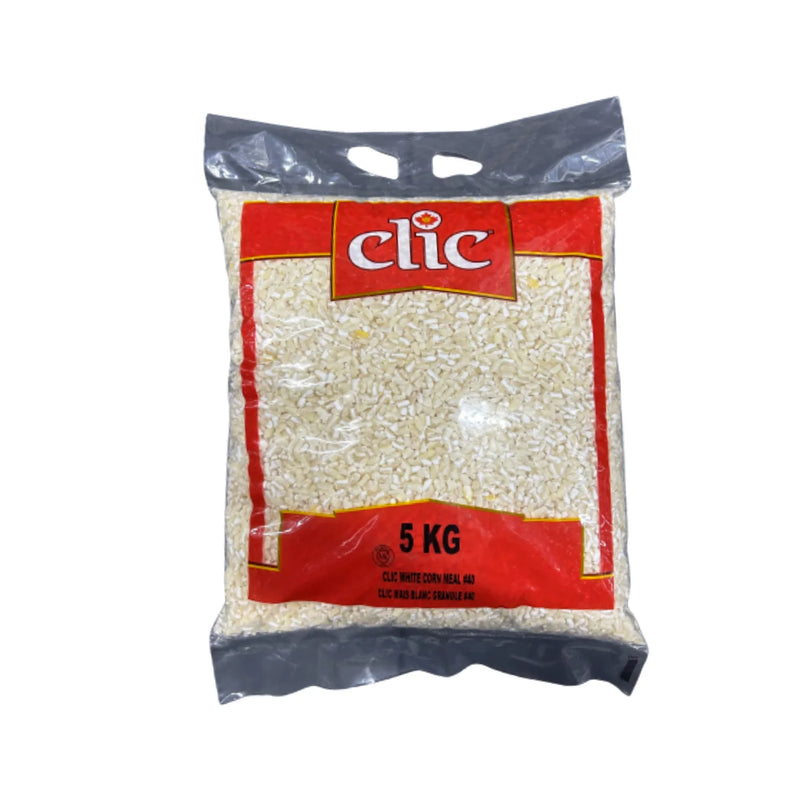 Clic - White Corn Meal Grits #40 - 5 Kg