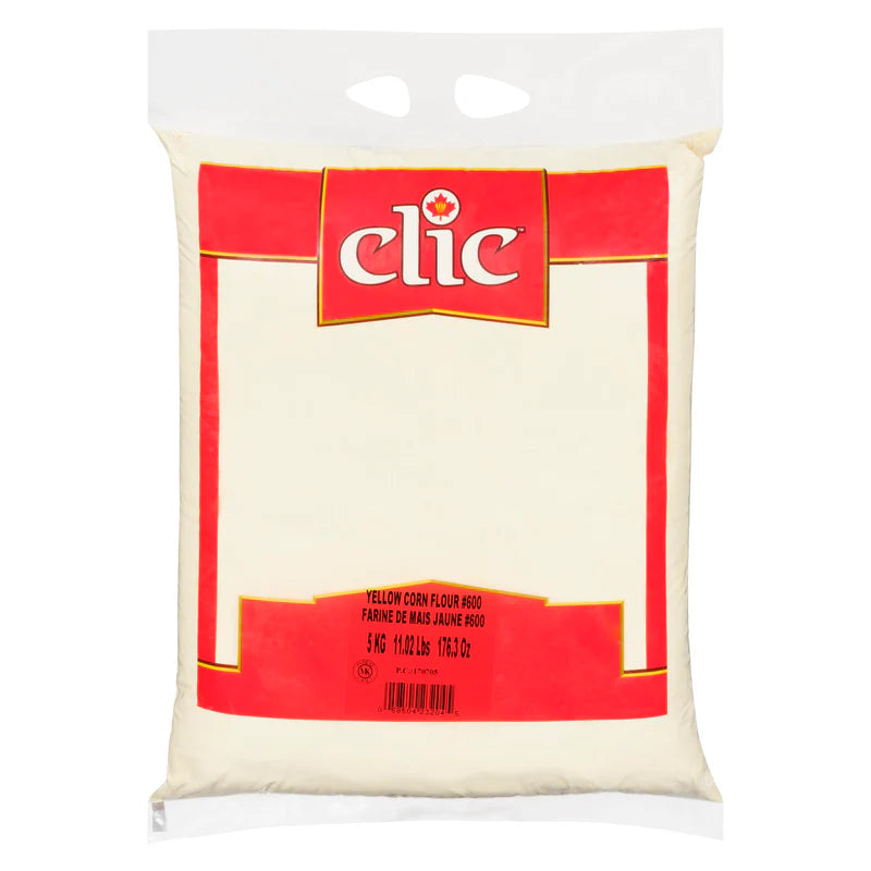 Clic - Yellow Corn Flour #600 - 5 Kg