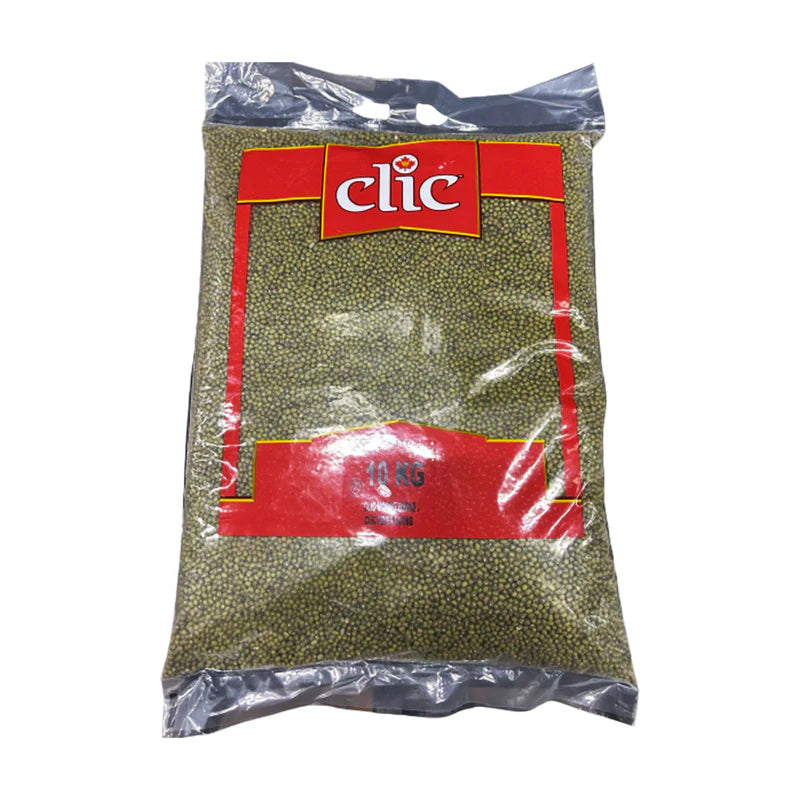 Clic Dried Green Moong Beans 10 Kg